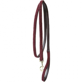 Braided Nylon Lead Bordeaux