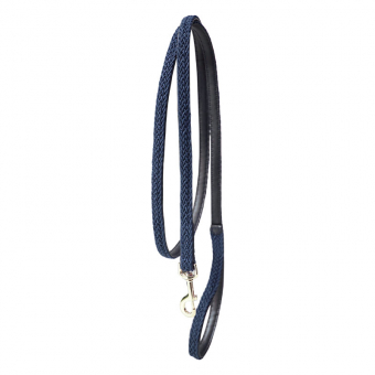 Braided Nylon Lead 2m Navy