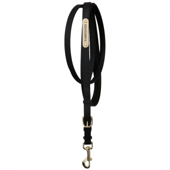 Leather Halter Presentation Artificial Black