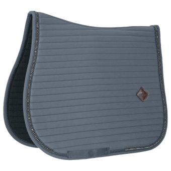 Allround Saddle Pad Pearls Grey