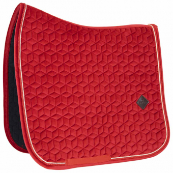 Dressage Saddle Pad Velvet Red
