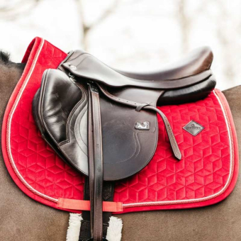 Allround Saddle Pad Velvet Red