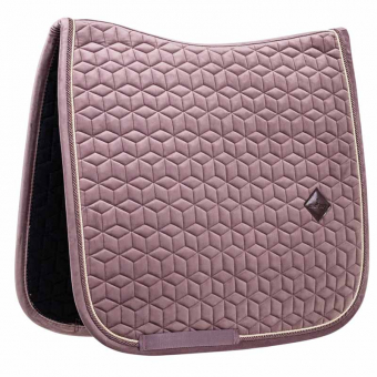 Dressage Saddle Pad Velvet Light Light Purple