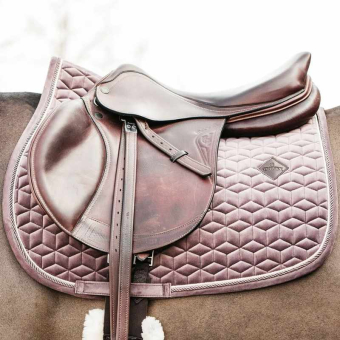 Saddle Pad Velvet Light Purple