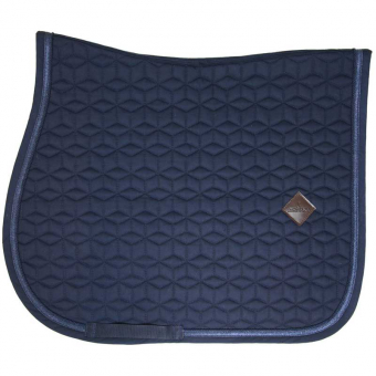 Saddle Pad Glitter Rope Navy