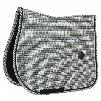 Saddle Pad Pied-de-Poule Brown