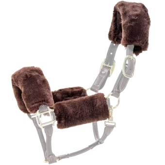 Sheepskin Set for Halter Brown