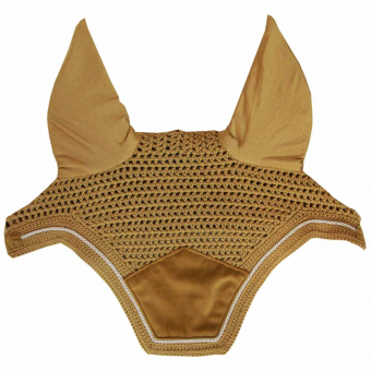 Ear Bonnet Wellington Velvet Mustard