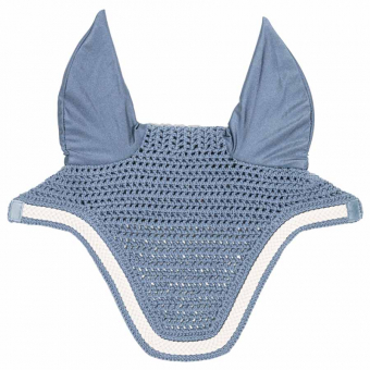 Ear Bonnet Wellington Plaited Cord Light Blue