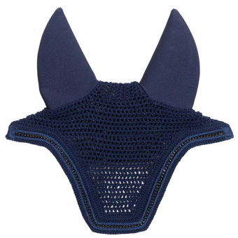 Ear Bonnet Wellington Metal Chain Soundless Navy Blue