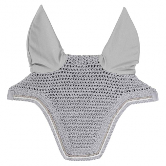 Ear Bonnet Wellington Diamond Rope Grey