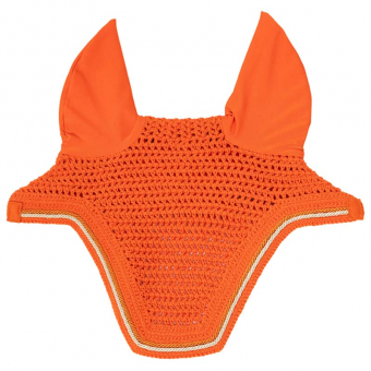 Ear Bonnet Wellington Diamond Rope Orange