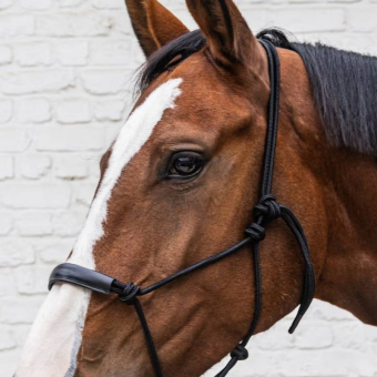 Rope Halter Grooming Deluxe Black