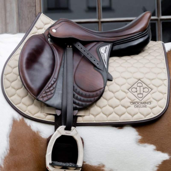Saddle Pad Grooming Deluxe Beige