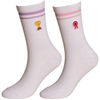 Socks Ribbon 2-pack White