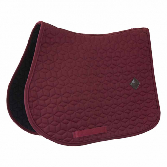 Saddle Pad Classic Wine Red