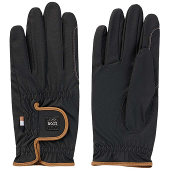 Riding Gloves Hybrid Black
