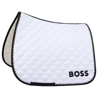 Dressage Saddle Pad Signature White