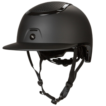 Riding Helmet MIPS Strixx Wide Peak Matte/Glossy Black