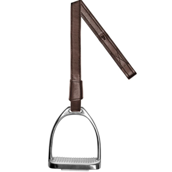 Stirrup Leathers Loop X-Line Brown