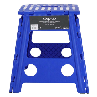 Folding Stool Step-Up Blue