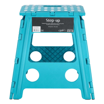 Folding Stool Step-Up Turquoise