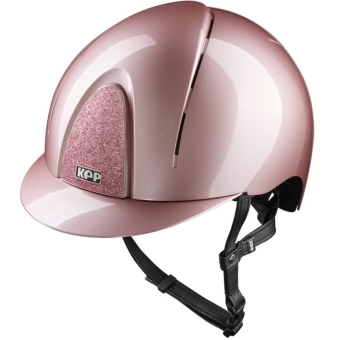 Riding Helmet Smart Nova Metal Polish Star Pink/Pink