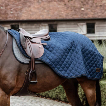 Riding Rug Navy