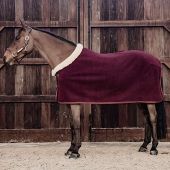 Show Rug Heavy Fleece Bordeaux