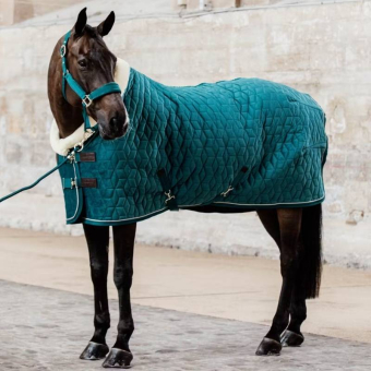 Show Rug Velvet 160g Emerald Green