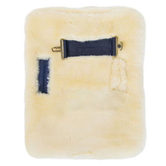 Chest Expander Vegan Sheepskin 1 Buckle Nature