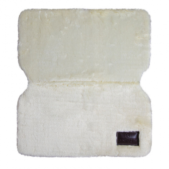 Shoulder Guard Horse BIB Sheepskin Natural