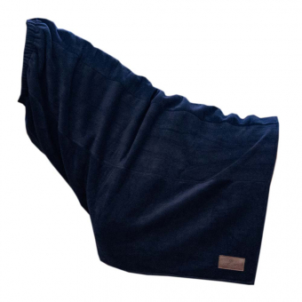 Cooler Fleece Scarf Heavy Navy Blue