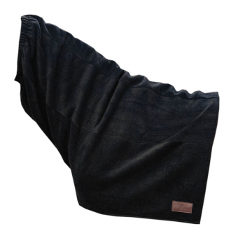 Cooler Fleece Scarf Heavy Black