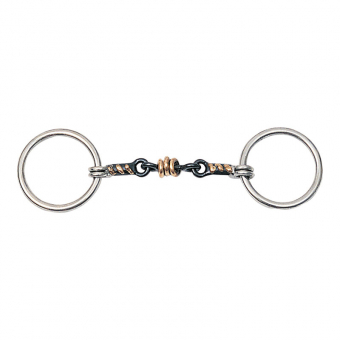 Double Jointed bit Sweet Iron with rollers HG