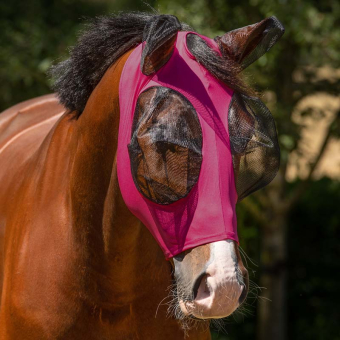Fly Mask Super Bug Pink