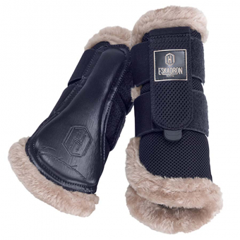 Brushing Boots Mesh Fauxfur Heritage Navy Blue