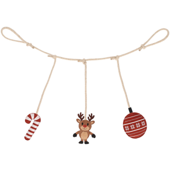 Horse Toy Box Hanger Christmas Rudolph