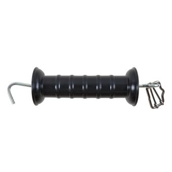 Gate Handle Band Connection Black 3 pcs/pack