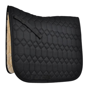 Dressage Saddle Pad HS Sheeplike Black