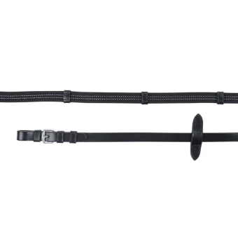 Web Reins with Reflective Details HS Black