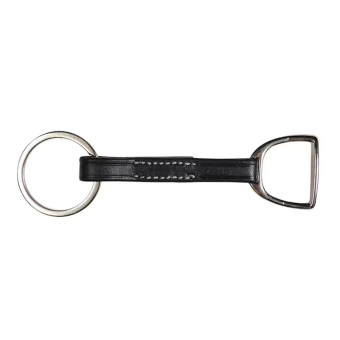 Keychain HS Stigbygel Black/Silver 