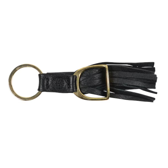 Keychain HS Tassle Stigbygel Black/Silver 