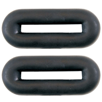 Martingale Stop Rubber 2-pack Black