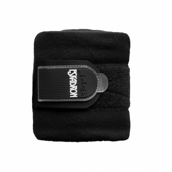 Fleece Bandages 4-pack Black