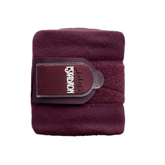 Fleece Bandages 4-pack Wine Red