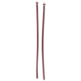 Spur Straps Brown/Silver