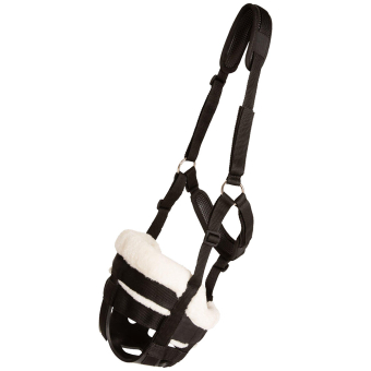 Grazing Muzzle De Luxe Comfort Black