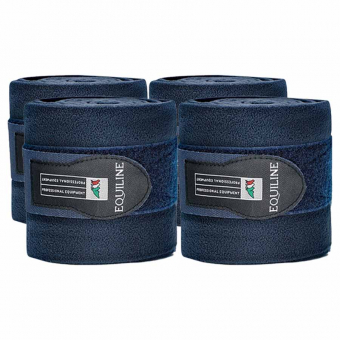 Fleece Bandages Polo Navy