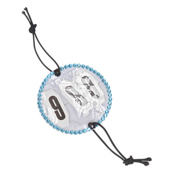 Crystal Number Tag HG Blue